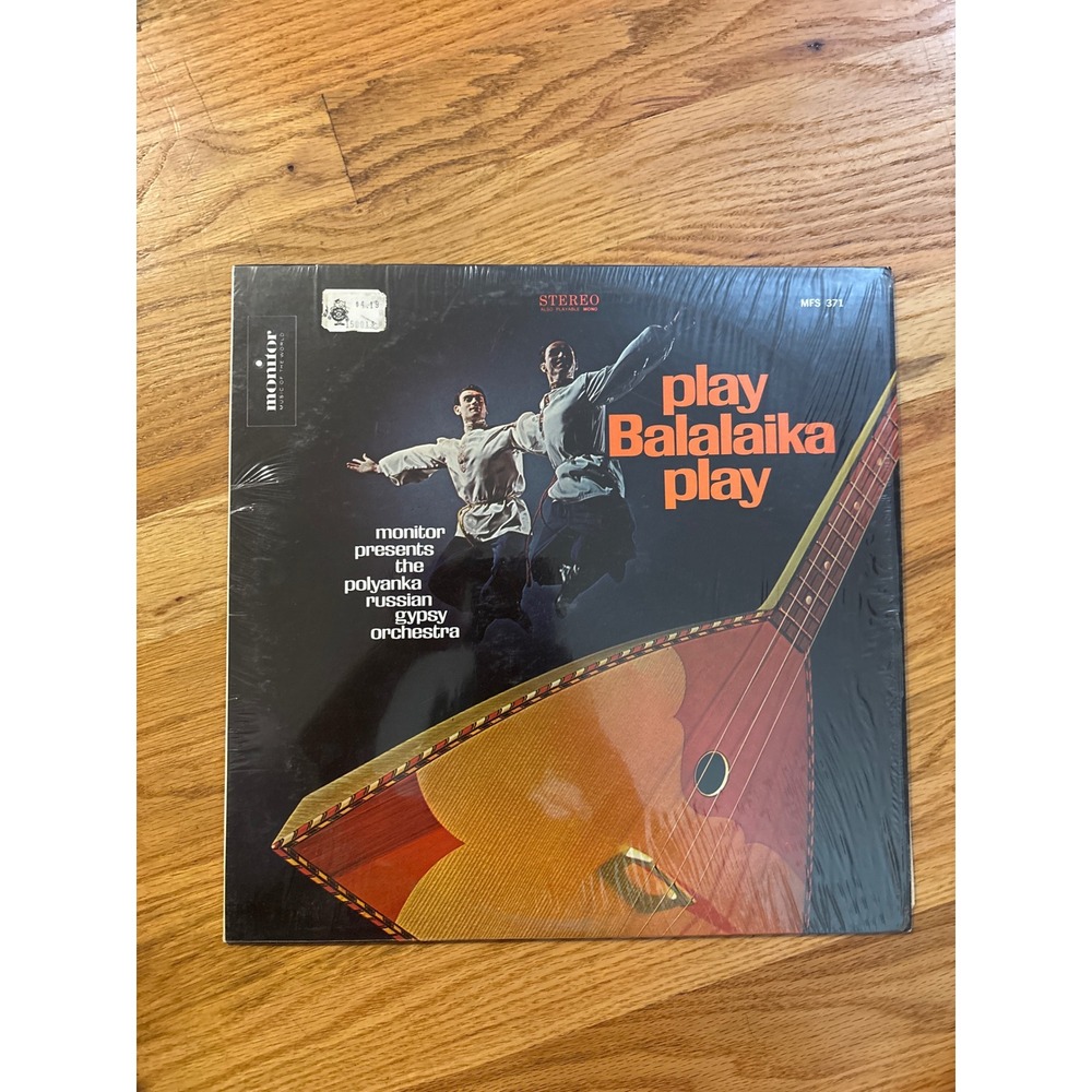 Play Balalaika Play Monitor Records Russian Gypsy Orchestra Vinyl LP MFS 371